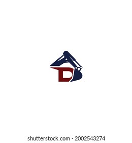 d logo new modern construction logo design