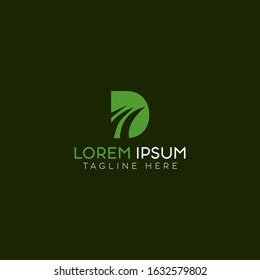 D logo Road, way, logistics, Highway