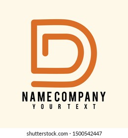 d logo is strong unique and luxurious