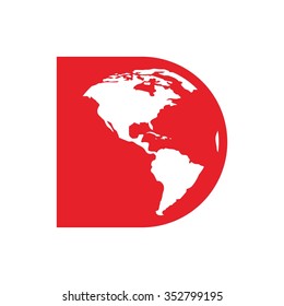 d logo vector