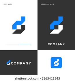 D Logo Vector Icon Illustration Design