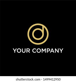 D lowercase logo design for multiple business