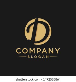 D Luxury Logo Design Template Inspiration