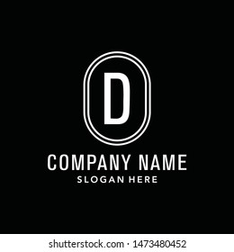 D Luxury Logo Design Template Inspiration