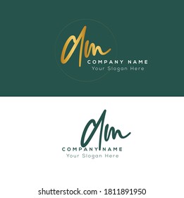 D M DM  Initial based logo Letter Symbol Modern and abstract icon design concept. Initial based Vector template. Symbol for Corporate Business Company Identity.