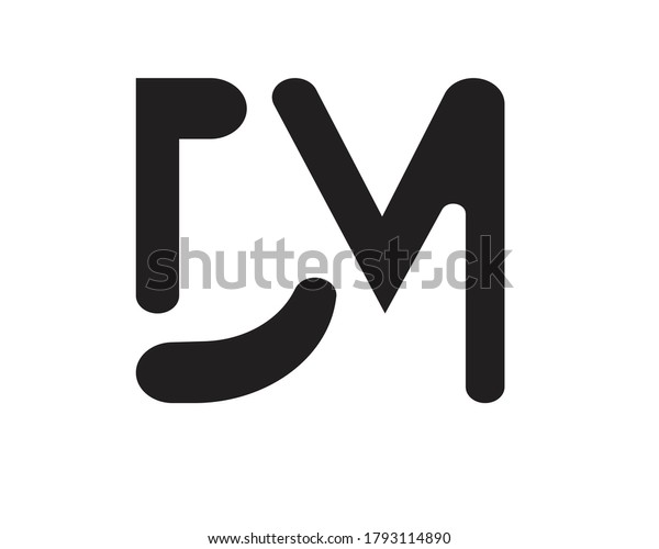 D Monogram Logos Logo Designs Dm Stock Vector (Royalty Free) 1793114890 ...