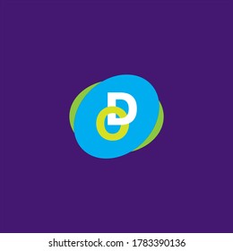 D O letter logo concept design