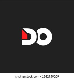D & O letters Joint logo icon vector template.
