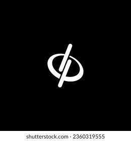 D P Initial Letter Logo Vector element. Initial logo template