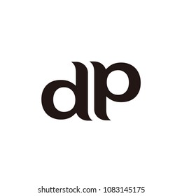 d p letter logo