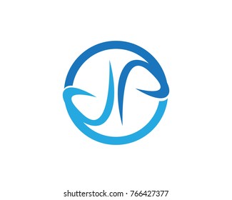 D P letter logos