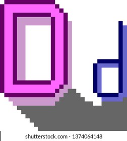 D pixels art