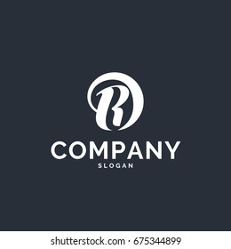 D and R icon Unified in one form