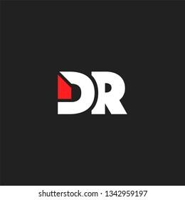 D & R letters Joint logo icon vector template.
