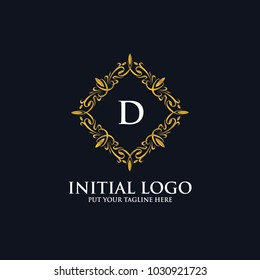 D Royal Classic Shield Logo icon