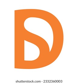 D and S letter logo vector illustration design