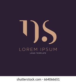 S D Logo Design Template Stock Vector (Royalty Free) 664066546 ...