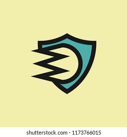 D Security Branding Logo