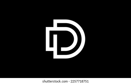 D D single line logo