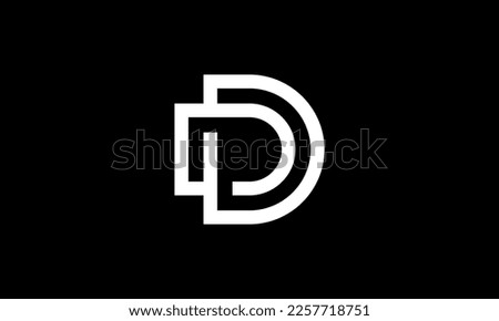 D D single line logo