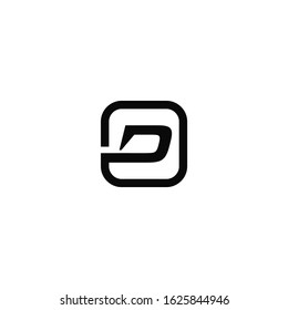D strength symbol super concept elements icon logo