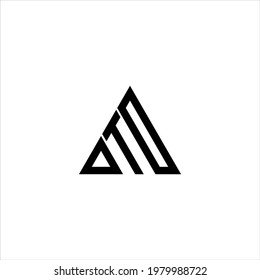 D T D letter logo creative design. DTD icon