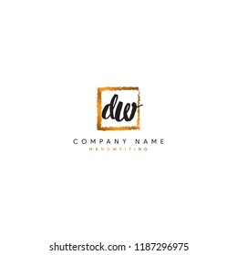 D W Initial logo