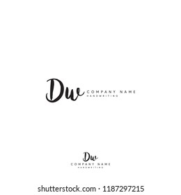 D W Initial logo