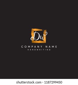 D W initial logo