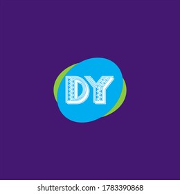D Y letter logo concept design