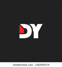 D & Y letters Joint logo icon vector template.
