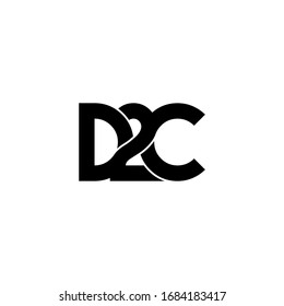 d2c original monogram logo design