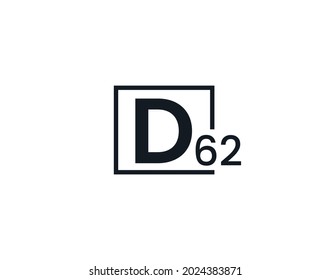 D62, 62D Logo de la letra inicial