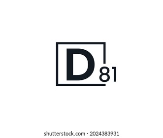 D81, 81D Logo de la letra inicial