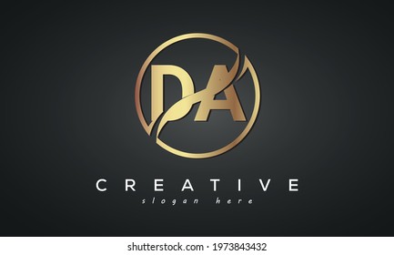 DA creative luxury logo design