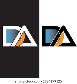 DA letter logo is the attractive logo for your business