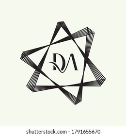 BA Letter Logo Design Creative Icon Modern Letters Vector Logo