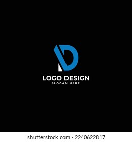 DA letter Logo Design Vector Illustration