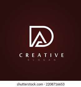DA Logo D Symbol Design