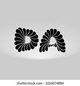 DA Logo, Decorative, Romantic