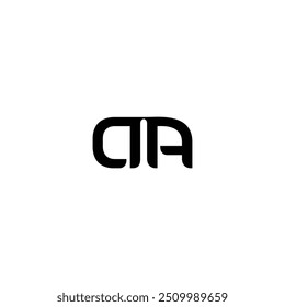 DA monogram logo design letter text name symbol monochrome logotype alphabet character simple logo