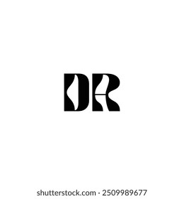 DA monogram logo design letter text name symbol monochrome logotype alphabet character simple logo