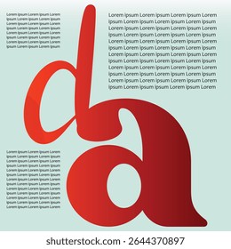 DA text social media banner design idea 