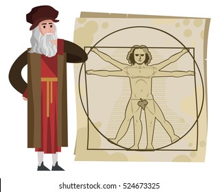 da vinci vitruvian man