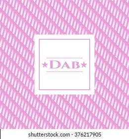 Dab colorful card, banner or poster with nice design