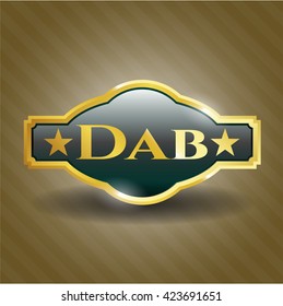 Dab gold emblem