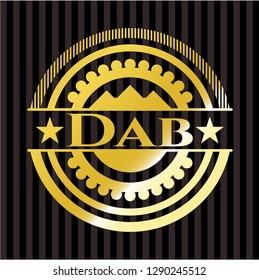 Dab golden emblem