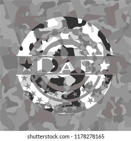 Dab on grey camo texture
