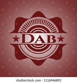 Dab red emblem