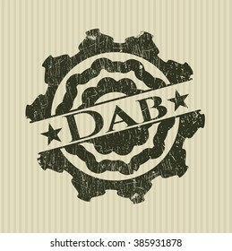 Dab-Gummistempel